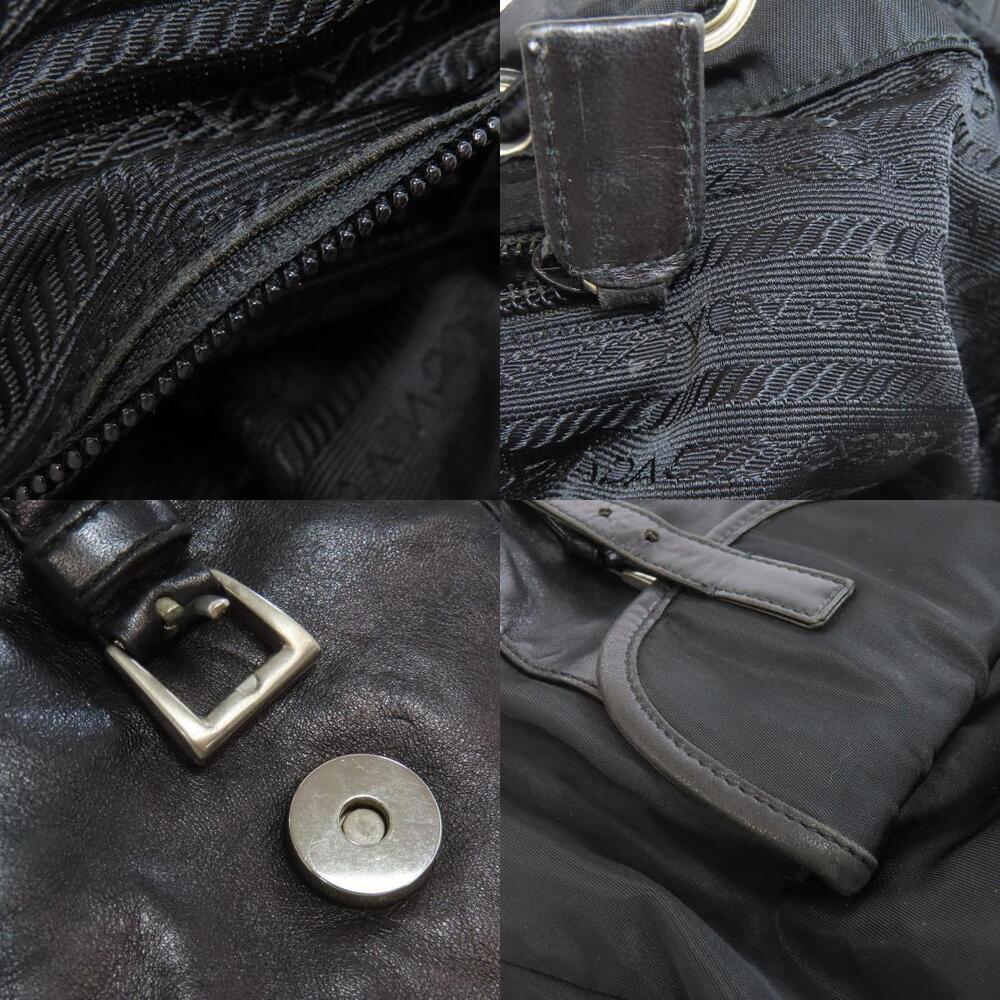 Prada logo Backpack Rucksack Daypack - Picture 6 of 11